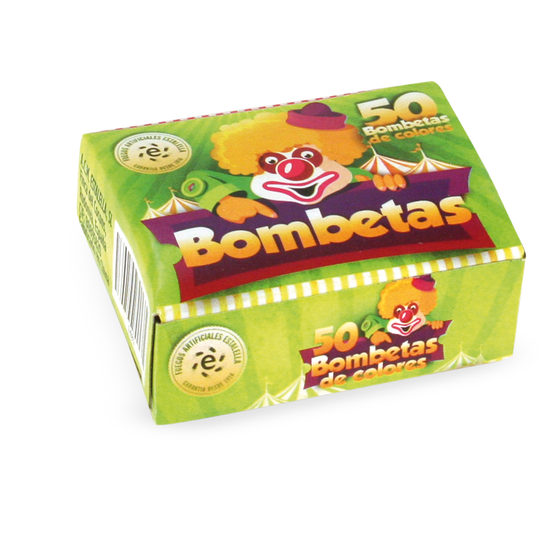 50 BOMBETAS PEQUEÑAS