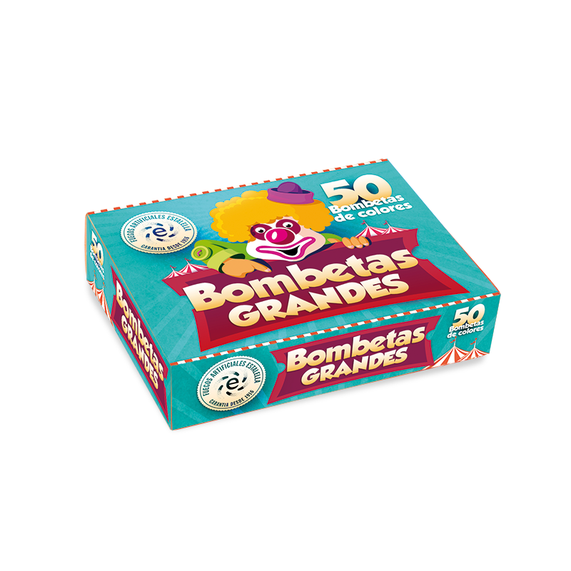 [1402] 50 BOMBETAS GRANDES