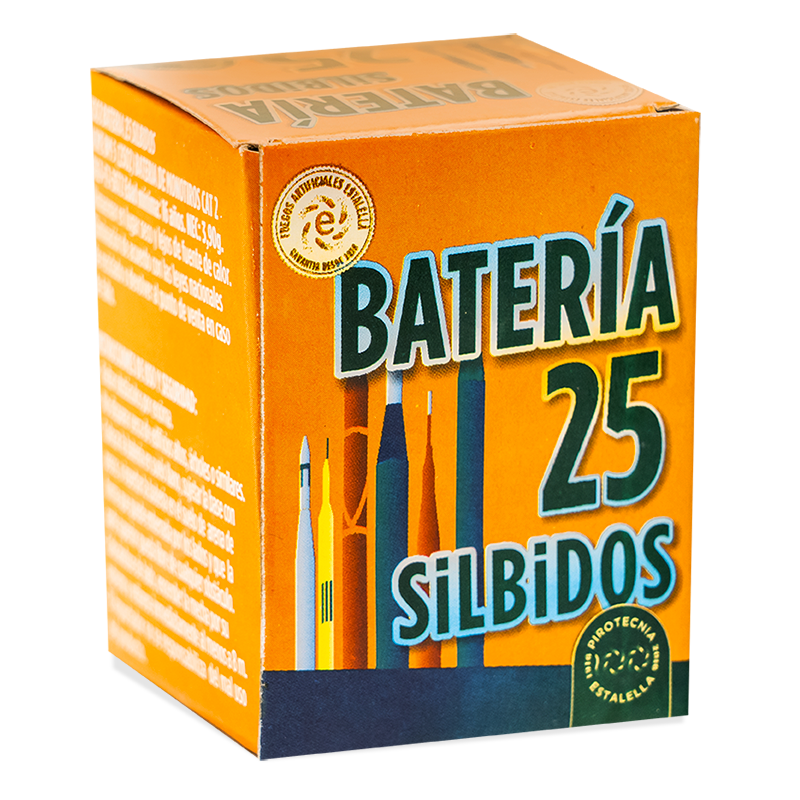[2502] BATERIA 25 SILBIDOS