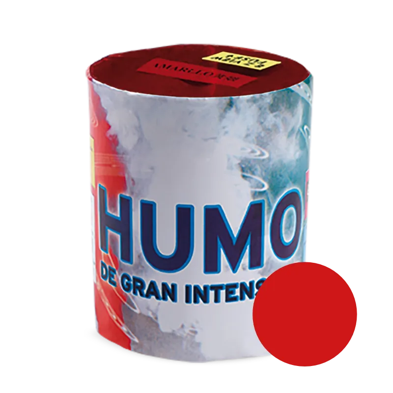[4461] HUMO GRAN INTENSIDAD ROJO